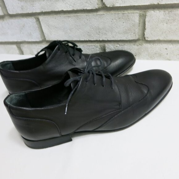 Sandro Dell'Acque Wingtip Leather Dress Oxfords 42 - Picture 5 of 7